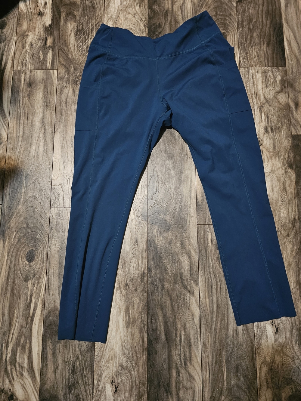 WonderWink Women's Teal Yoga Scrub Pants XL